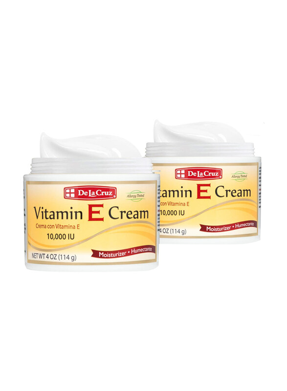 

De La Cruz Vitamin E Cream, 2 Pieces