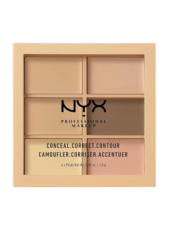 

Nyx Professional Makeup Conceal Correct and Contour Palette, Light, Multicolour