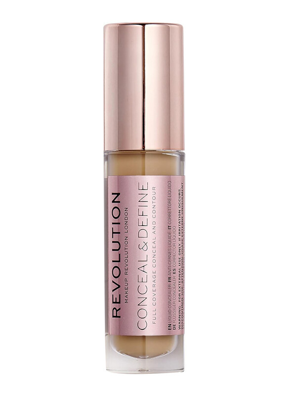 

Makeup Revolution Conceal & Define Concealer, 4 ml, C12, Cream