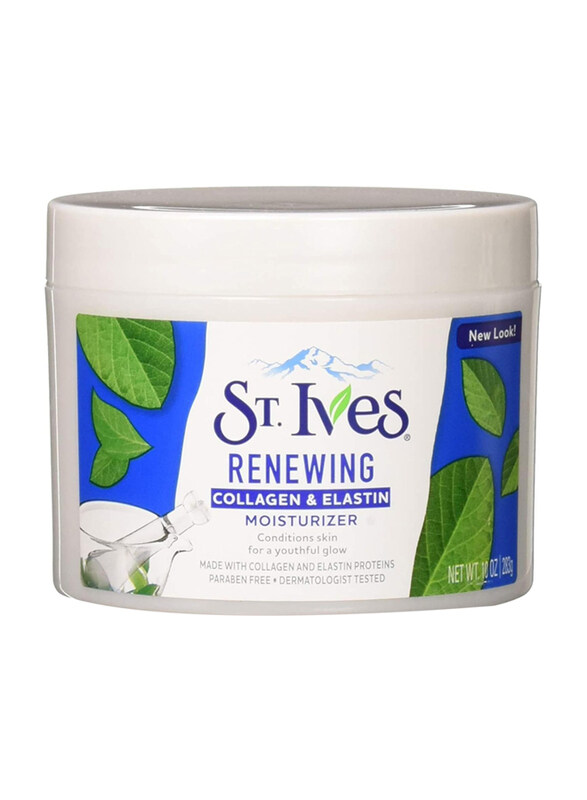 

St. Ives Collagen Elastin Facial Moisturizing Cream for All Skin Types, 2 x 283g, 2 Pieces