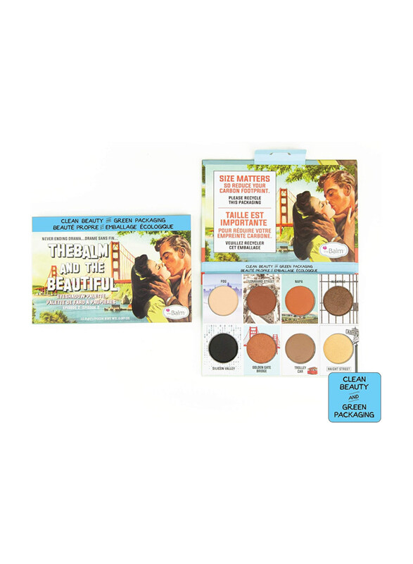

The Balm Clean & The Beautiful Eyeshadow Palette, 10g, Episode 2, Multicolour