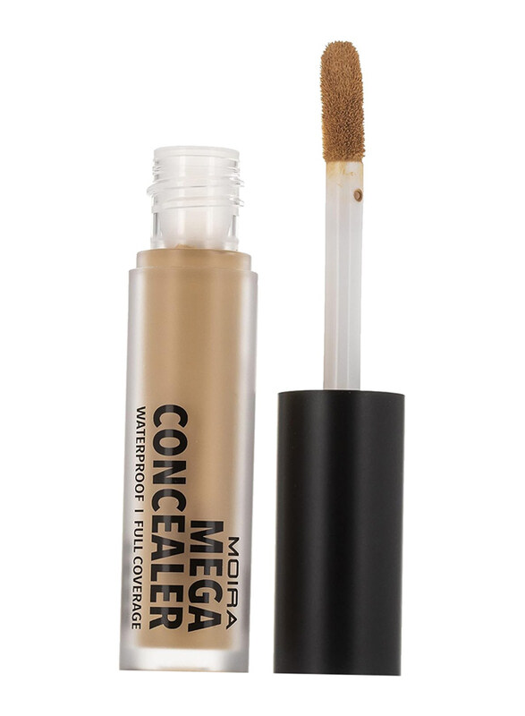 

Moira Beauty Mega Waterproof Concealer, 250 Custard, Beige