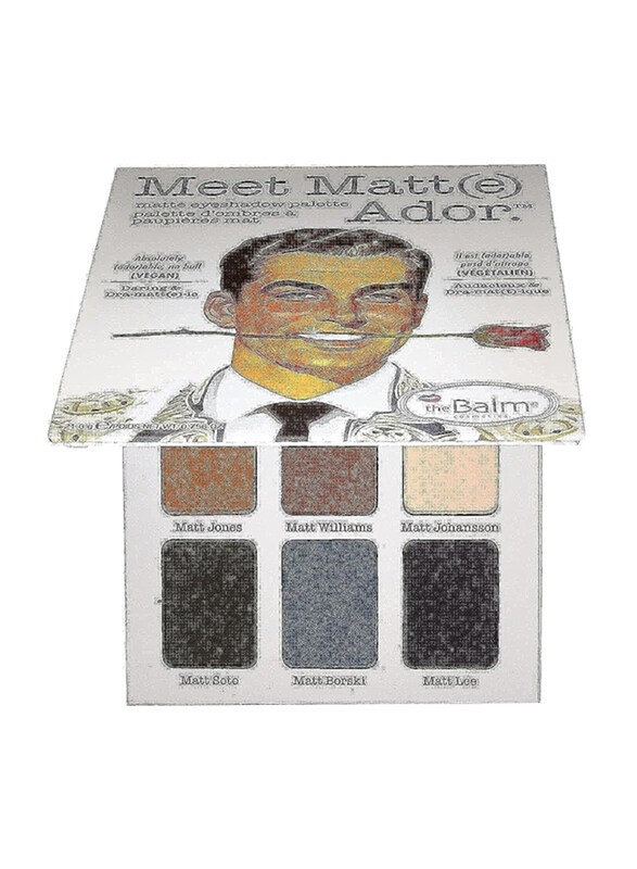 

The Balm Meet Matt(e) Ador Matte Eyeshadow Palette, 21.6gm, Multicolour