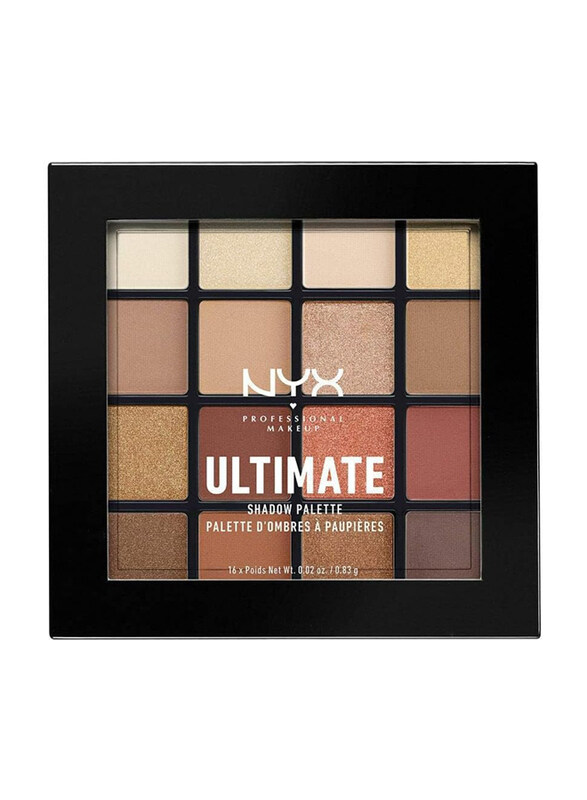 

Nyx Professional Makeup Ultimate Eye Shadow Palette, Warm Neutrals 03, Multicolour
