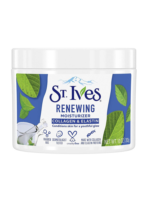 

St. Ives Facial Moisturizer Renewing Skin Collagen & Elastin, 283gm
