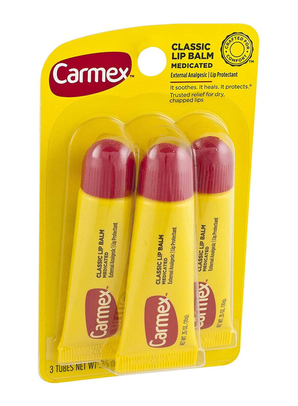 

Carmex Moisturizing Lip Balm, 3 Pieces