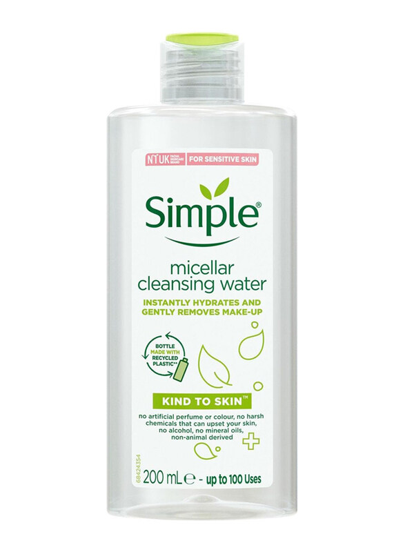 

Simple Kind To Skin Micellar Cleansing Water, 200ml