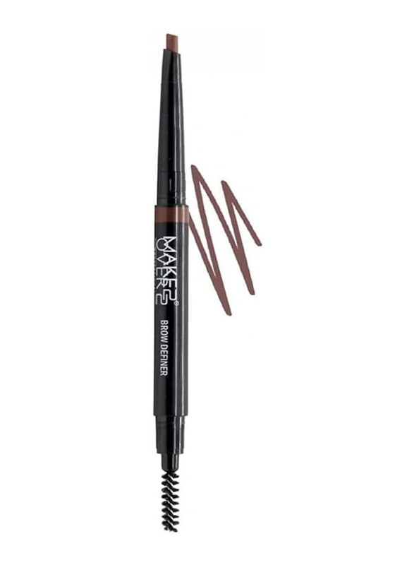 

Make Over 22 EP001 Brow Definer Eyebrow Pencil, 10g, Ash Brown, Brown