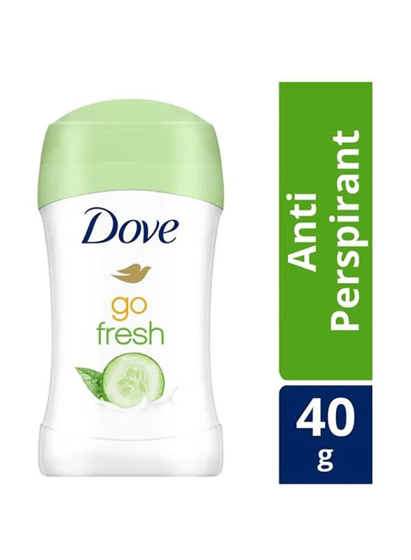 Dove Cucumber And Green Tea Antiperspirant Stick, 40g