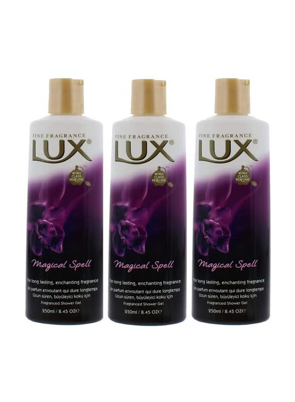 

Lux Magical Spell Shower Gel, 250ml, 3 Pieces