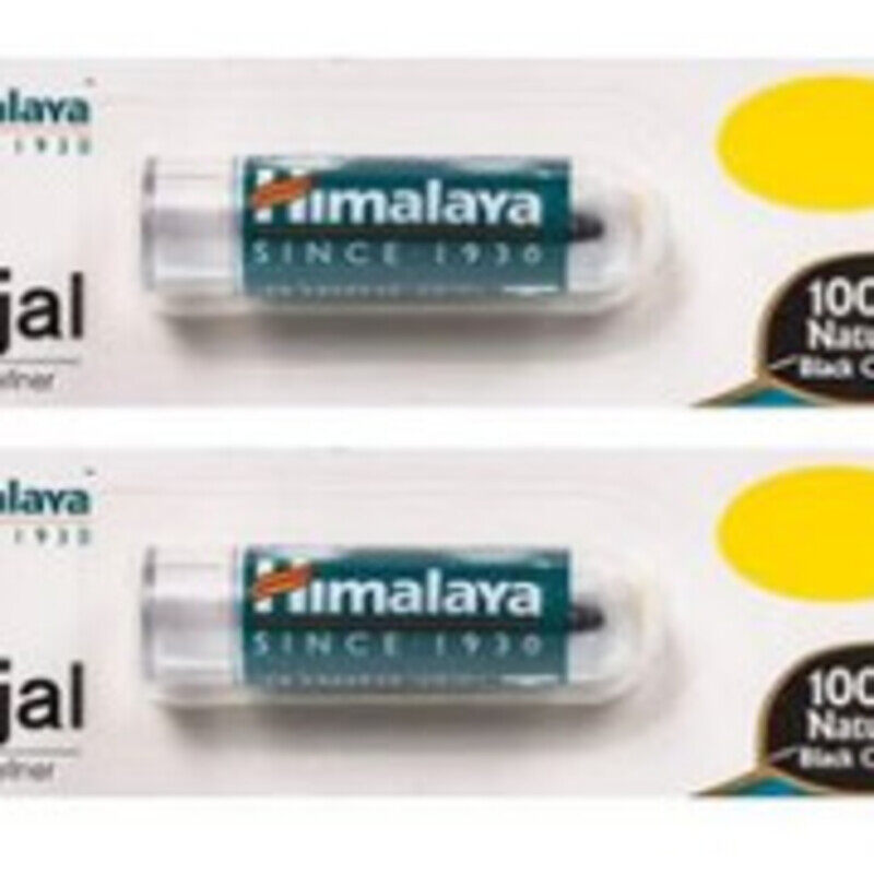 

Himalaya Kajal Eye Definer 100% Natural Black Color 1g Pack of 2