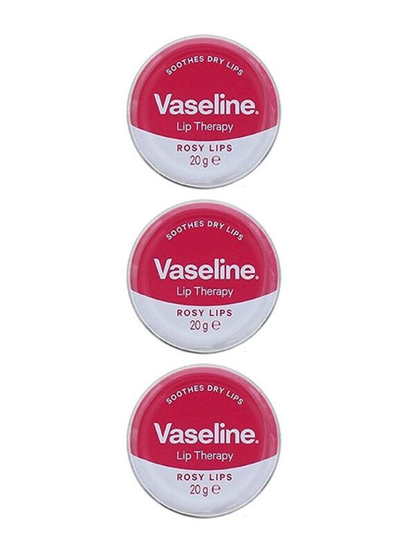 

Vaseline Lip Therapy Rosy Lips, 3 x 20gm