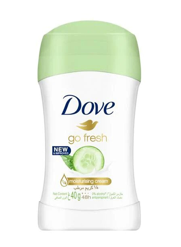 Dove Go Fresh Moisturising Cream Deodorant Stick with Cucumber And Green Tea, 40g