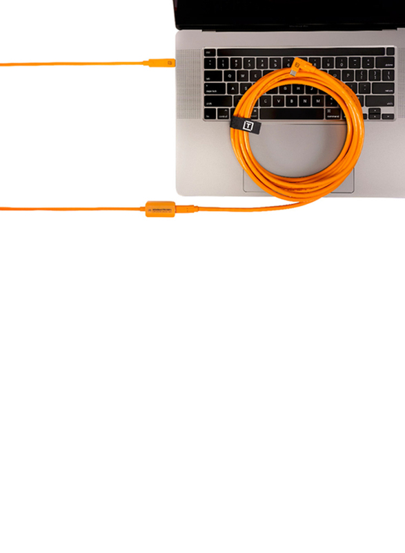 Tether Tools TetherBoost Pro USB-C Core Controller Extension Cable, Orange