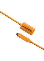 Tether Tools TetherBoost Pro USB-C Core Controller Extension Cable, Orange