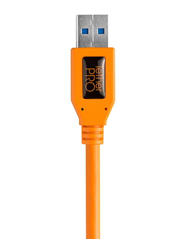 Tether Tools TetherPro USB 3.0 to USB Female Active Extension Cable, 5 Meters, Orange