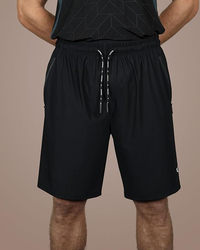 Thugfit ActivePulse Performance 11" Inseam Shorts for Men, Black, Large