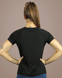 Thugfit Antares Tee T-Shirt for Women, Black, Medium