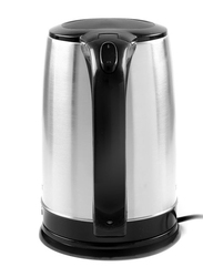 iSonic 2L Stainless Steel Electric Kettle with Automatic Boiling, 1500W, SK 500, Black/Silver