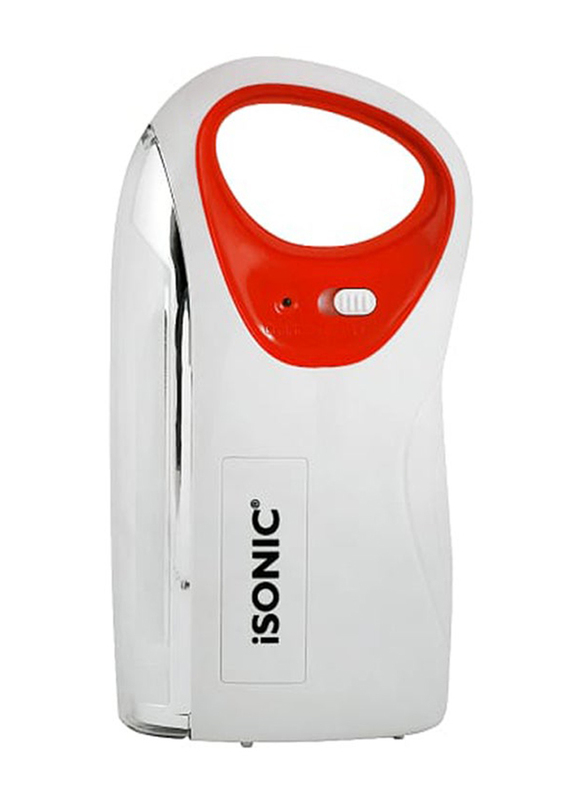 

iSonic Rechargeable LED Emergency Light, IL 75, White/Red