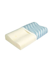 Sleepwell Anti-Microbial Technology Impression Curve Foam Pillows for Pain Free Head & Neck Support, 70 x 44 x 12cm, White