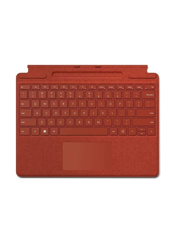 

Microsoft Surface Pro Signature Wireless English Keyboard for Surface Pro X & Surface Pro 8, Poppy Red