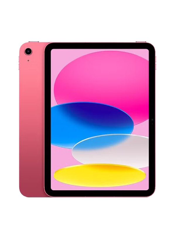 Apple iPad 2022 10th Gen 64GB Pink 10.9-inch Tablet, With FaceTime, 4GB RAM, WiFi Only, International Version