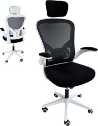 Empire Office Chair, Ergonomic Design with Back Support, for Office and Gaming, with Mesh breathable back, Headrest, and Armrest