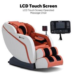 JC BUCKMAN RefreshUs Full Body Massage Chair Recliner with 6 Auto Programs, full body airbags, Built in heat, 2 levels of Zero Gravity, Bluetooth speakers with 2 Years Warranty