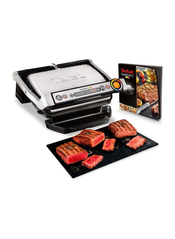 

Tefal OptiGrill Intelligent Health Grill, 2000W, GC712D, Silver