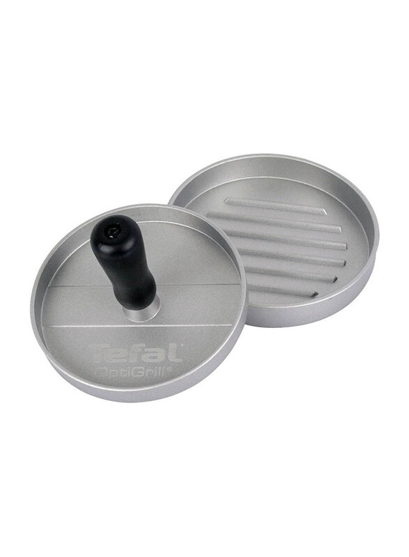 

Tefal 10cm Hamburger Patty Maker Press, Silver