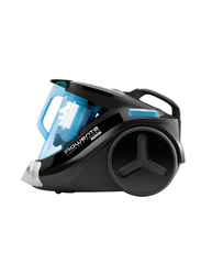 Rowenta Compact Power Cyclonic Classic Bagless Vacuum Cleaner, 1.5L, 750W, RO3731, Black/Blue