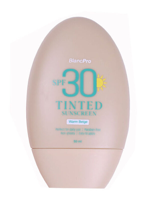 

Beautederm Blanc Pro SPF30 Tinted Sunscreen, Warm Beige, 50ml