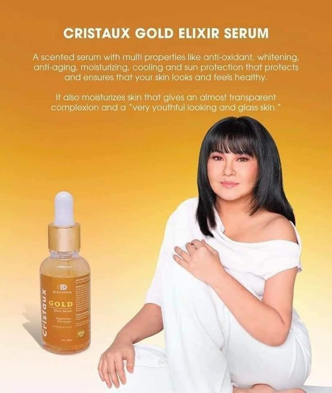 Beautederm Cristaux Gold Elixir Serum, 30ml
