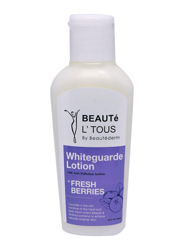 

Beautederm Beaute L' Tous Fresh Berries Whiteguarde Lotion, 60ml