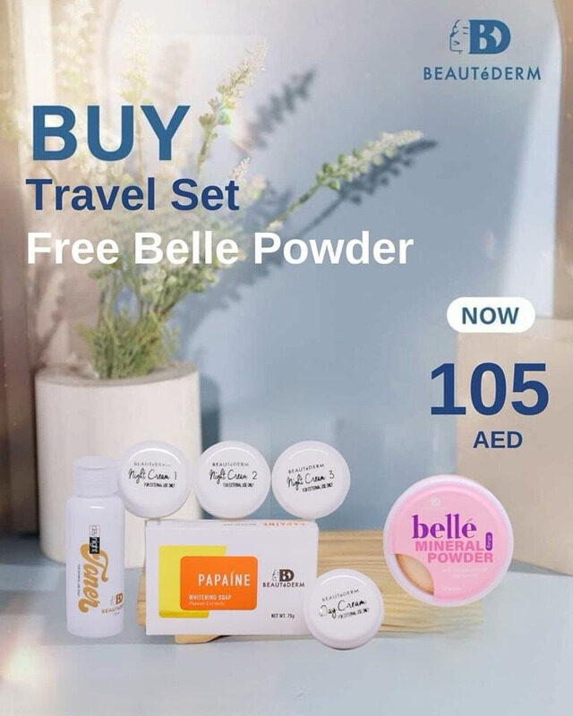 

Beautederm August Promo Travel Set, 7 Pieces