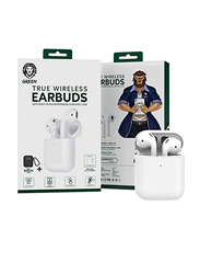Green In-Ear True Wireless Earbuds, White