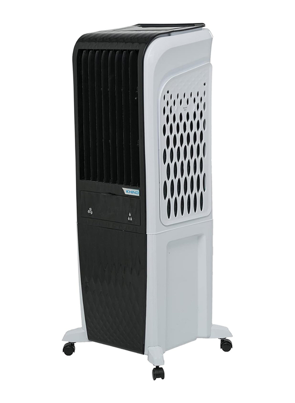 Khind 3-Sided Honeycomb Cooling Air Cooler with Remote, 55L, White/Black