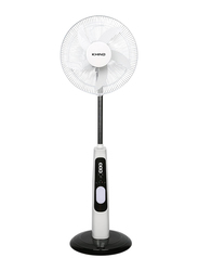 Khind Rechargeable Stand Fan with Remote, 16 inch, SF16M5PEM-RC, White