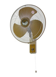 Khind Pedestal Stand Fan with Remote Control, 16 inch, WF1601M, Gold/Mocha