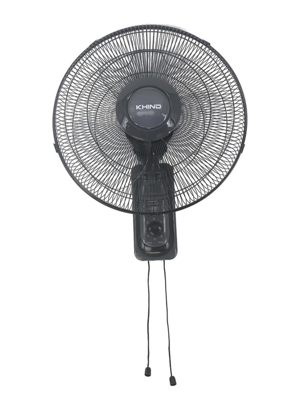 

Khind Wall Fan, 16 inch, WF163T, Dark Grey