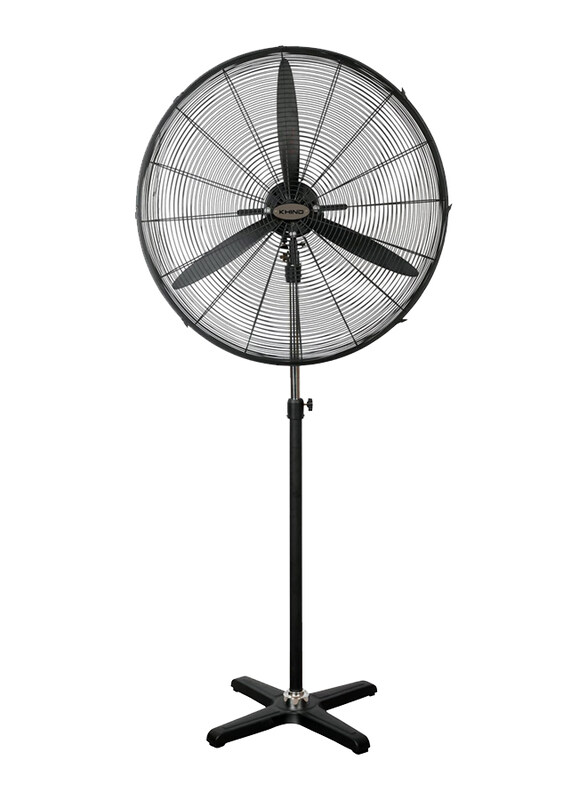 

Khind Metal Building High Power Industrial Stand Fan, 30 inch, 200W, SF3002, Black