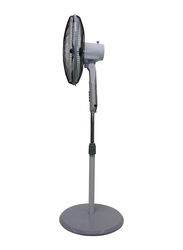 Khind High Air Delivery Pedestal Fan, 16 inch, Winter Grey