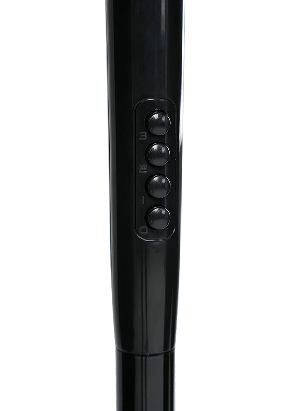 Khind 5-Leaf Blade Pedestal Stand Fan, 16 inch, SF1663G, Black