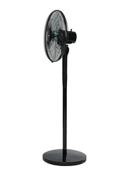Khind 5-Leaf Blade Pedestal Stand Fan, 16 inch, SF1663G, Black