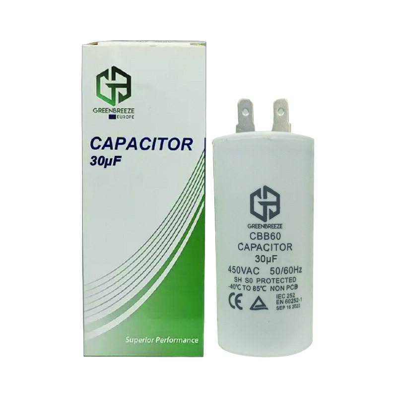 

Other Brand GREENBREEZE Plastic Body Capacitor - 30 UF