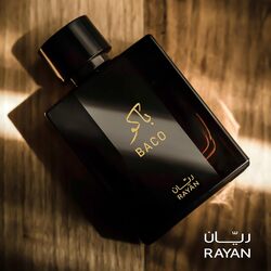 RAYAN Men Perfumes - Baco Eau De Parfum for Men - Long Lasting Perfume with Vetiver, Leather, Tobacco, Patchouli, & Saffron - Ideal Gift for All Occasions - 100 mL Perfume