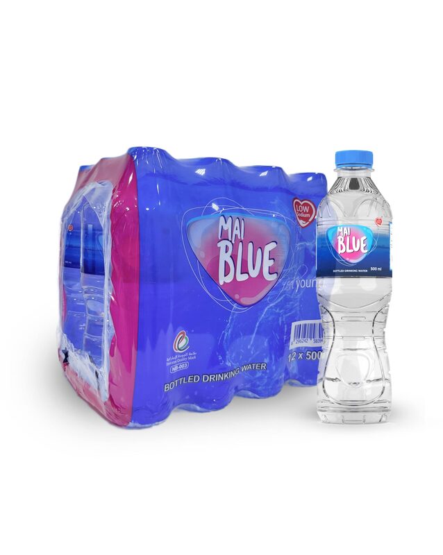 Mai Blue Bottled Drinking Water 500 ml pack of 12 bottles