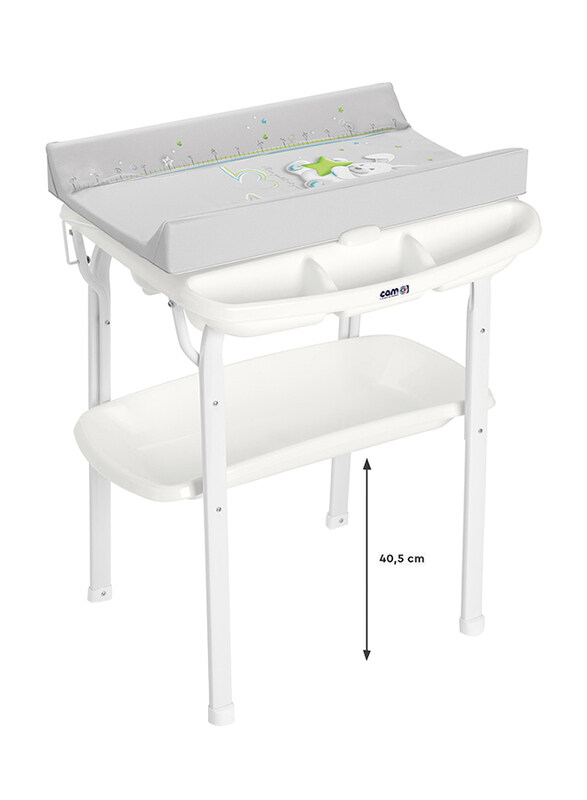 

Cam Aqua Bath Table for Kids, Rabbit, Grey/White
