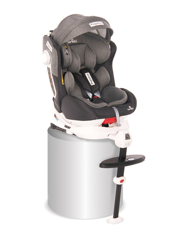 

Lorelli Premium Pegasus Isofix Car Seat, Dark/Light Grey